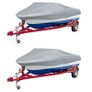 Boat Covers 2 pcs Grey Length 519-580 cm Width 244 cm Image 5