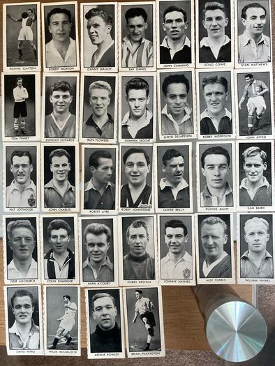 1956 Football Stars Collector Cards