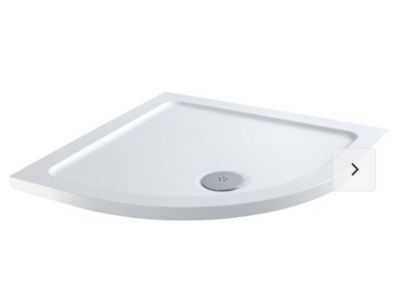 Quadrant low profile shower trays 800x800