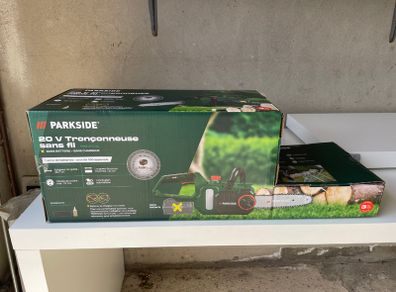 Parkside Cordless Chainsaw (New Sealed Box)