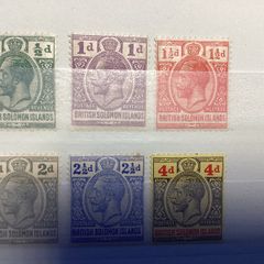 stamps  British Salomon Islands