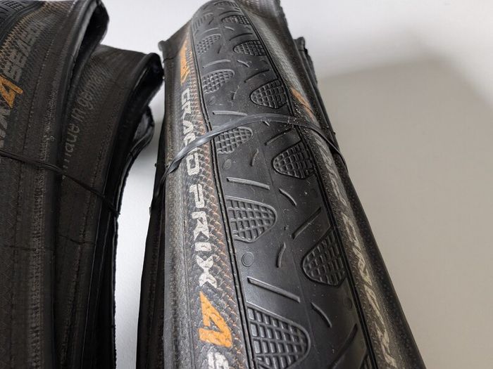 Continental 4 Season 25mm tyres