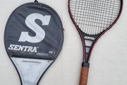Vintage Sentra Professional II Graphite Tennis Racket + Cover 1986 28 1/4"