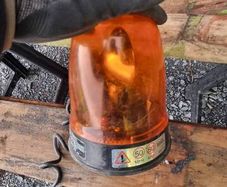 Car Strobe Flashing Light Emergency Car Rotating Traffice Indication Car Flash Beacon Light LED Orange Amber Yellow Flash Car Warning Light
