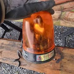 Car Strobe Flashing Light Emergency Car Rotating Traffice Indication Car Flash Beacon Light LED Orange Amber Yellow Flash Car Warning Light