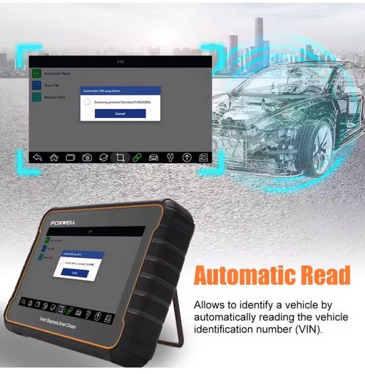 Bluetooth FOXWELL GT60 OBD2 EV Diagnostic Tool Full System Active Test Car Code Reader 24 Reset Service Professional OBD 2 Automotive Scanner
