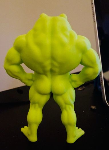 Sexy Alpha Frog Figure.