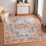 NEW SALE | Washable Rugs Living Room Non Slip Area Rugs for Bedroom Machine Washable Rug Soft Short Pile Large Living Room Rug Vintage Oriental Boho Rug Non Shedding Dense Rugs 80x150cm Image 2
