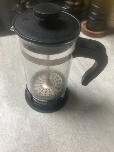 Complete stovetop coffee setup
