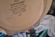 Extra Large The Grifstand" M Xing Bowl T.g. Green &amp; Co. Ltd Church Gresley Madein England Patent No. 491517 Sp
