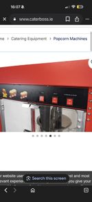Brand new unopened popcorn machine