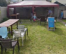 Gazebo 3 x 6 m