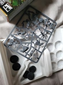 Games Workshop Warhammer AoS Skaven Clanrats 5 push fit models
