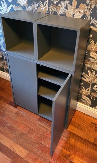 IKEA Cupboard Bookselves, Storage Unit