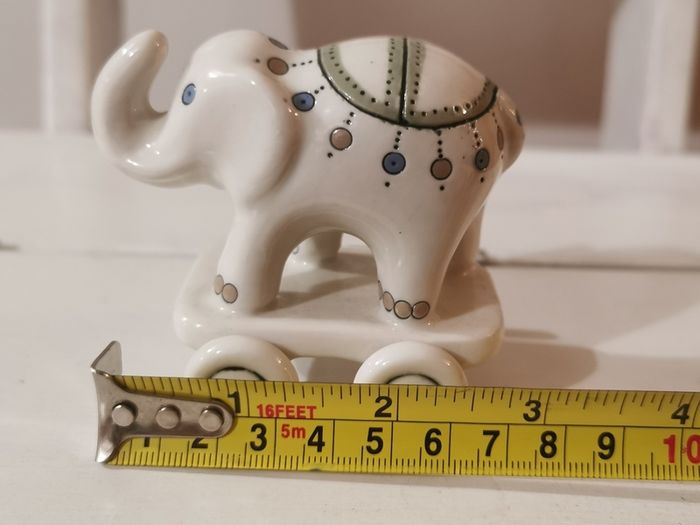 Small Ceramic Elephant Ornament