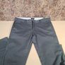 womens MASSIMO DUTTI trousers jeans cotton grey stretchy Size  UK 12 EU 40 Image 6