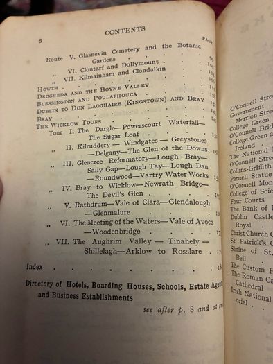 Ward Lock & CO's Dublin( Dun Laoghaire, Bray, Boyne Valley)
