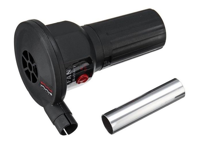 New Electric BBQ Fan Air Blower for Outdoor Camping Barbecue Picnic Grill #1264