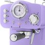 Retro Pump Espresso Coffee Machine, Purple, 15 Bars of Pressure, Milk Frother, 1.2L Tank MTIPLE COLOURS AVAILABLE, SEE PHOTOS (FREE POSTAGE) Image 4