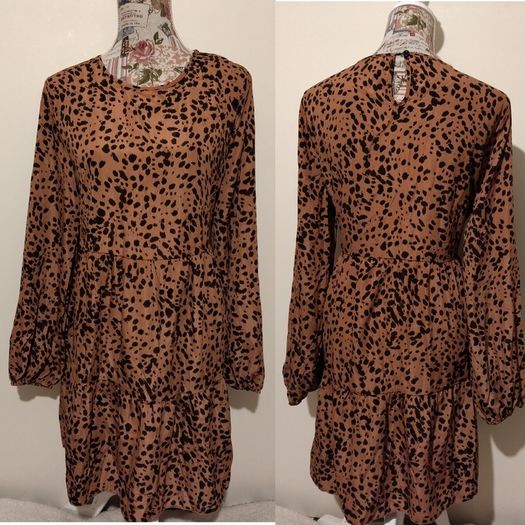 Beautiful Print Dress New