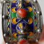 Antique Kabyle Bracelet from Algeria,  Berber 925 Silver Hallmarked Cuff Bracelet ,Corals 78,9g Image 7