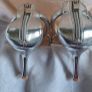 La Bottine Souriante Silver Heel Sandles Image 5