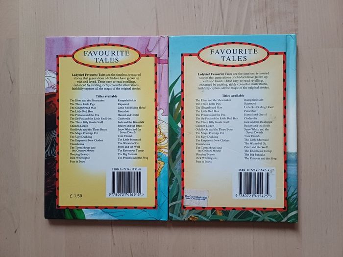 Ladybird Hardback Books (Sleeping Beauty & The Ugly Duckling)