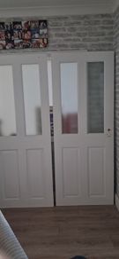 Double internal doors
