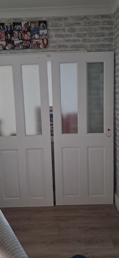 Double internal doors