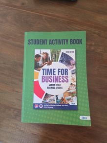 Time for business activity book