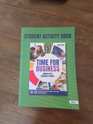 Time for business activity book