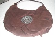 Brown Suede Bag for sale