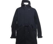 ZARA Men Rain Jacket Parka  Black  Size M/L Water Resistant