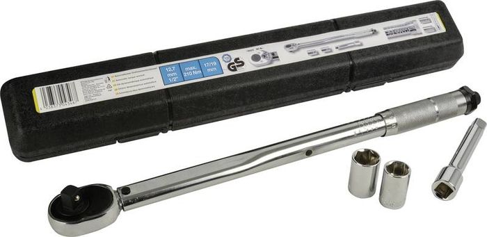 Torque Wrench Set 1/2 Dr 30-210nm