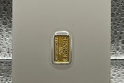 1gram Fine 9999 Gold Bullion C.Hafner Bar in Card.