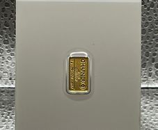 1gram Fine 9999 Gold Bullion C.Hafner Bar in Card.