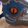 Mattel Jurassic World Velociraptor Blue Electronic Mask Image 3