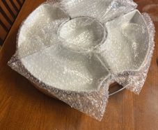 Beautiful tableware serving dish