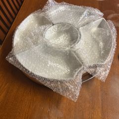 Beautiful tableware serving dish