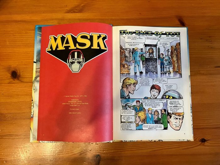 Comic: 'Mask' annual 1986