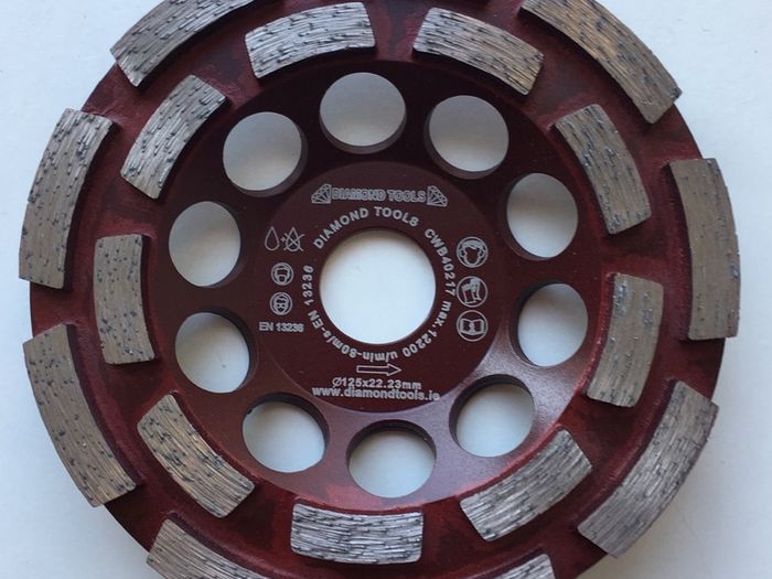 125mm Grinding Wheel for very hard concrete