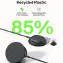 Belkin UltraCharge Magnetic Charger with Qi2 25W, Fast Wireless Charging Pad, MagSafe Compatible with Passive Cooling Technology, Kickstand for iPhone 17 Series, Pixelsnap, AirPods Pro - Black - Boxed Like New! Image 2