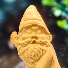 3D Printed Rude Garden Gnome (Drunk / Peeing) Figurine