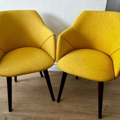Set of 2 MADE Carver chairs