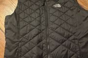 North Face quilted gilet,  Black, XL