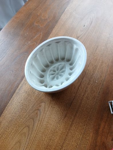 Ironstone jelly mold by T.G. & F. Booth