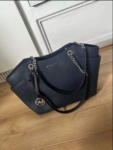 Navy Michael Kors bag