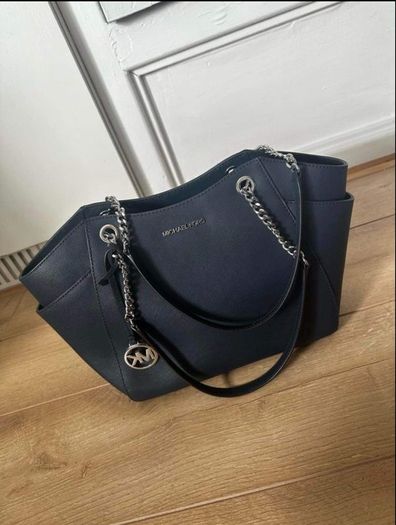 Navy Michael Kors bag