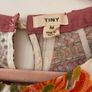 Printed embroidered top Image 9