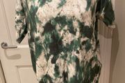 Reduced- COS Moss Green Multi colour Top - Size L